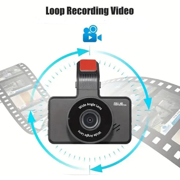 Dashcam - Dual Lens - 32GB SD Card Included