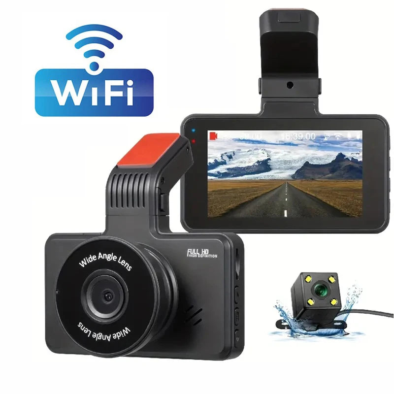 Dashcam - Dual Lens - 32GB SD Card Included